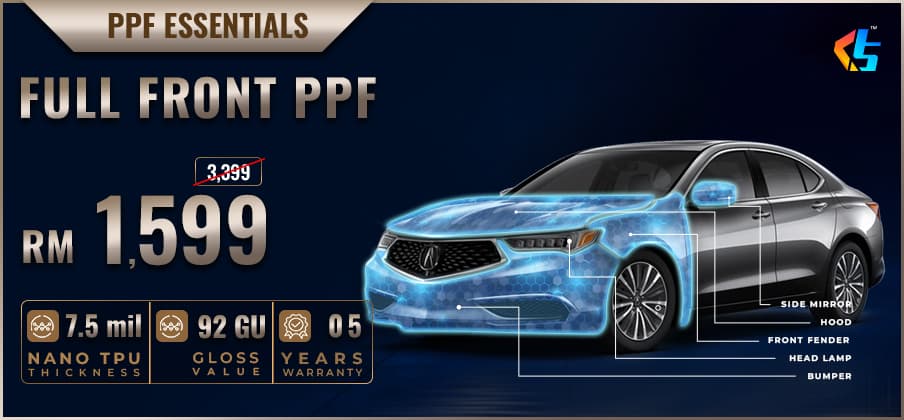 PPF Essentials package car