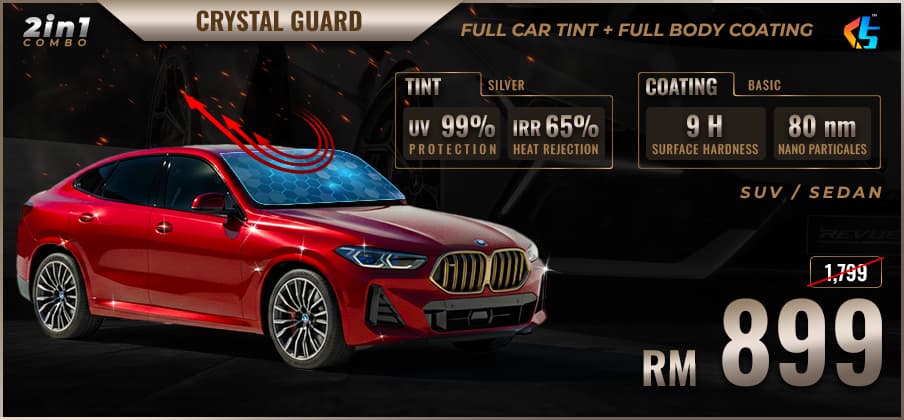 Crystal Guard package car